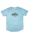 CHOP BLEU GRIS  - Vintage Men T-Shirts