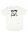 T-shirt RIDER BY FATE BLANC  - T-Shirts Homme moto vintage