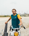 Tee-shirts moto vintage pour homme T-shirt THRILLS BLEU