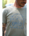 Tee-shirts moto vintage pour homme T-shirt BETTY VERT